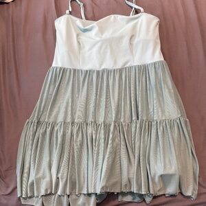Ballerina styled one-piece